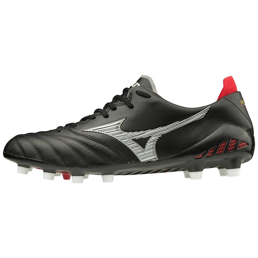 Scarpe Calcio Mizuno Morelia Neo III Made in Japan Donna - Nere/Bianche - 26781-RHZV